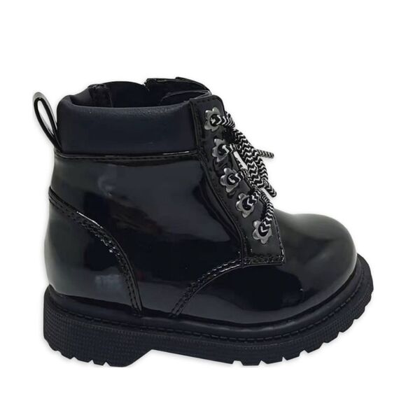 Wonder Nation Baby Girl Combat Boot size 2 - Picture 6 of 9
